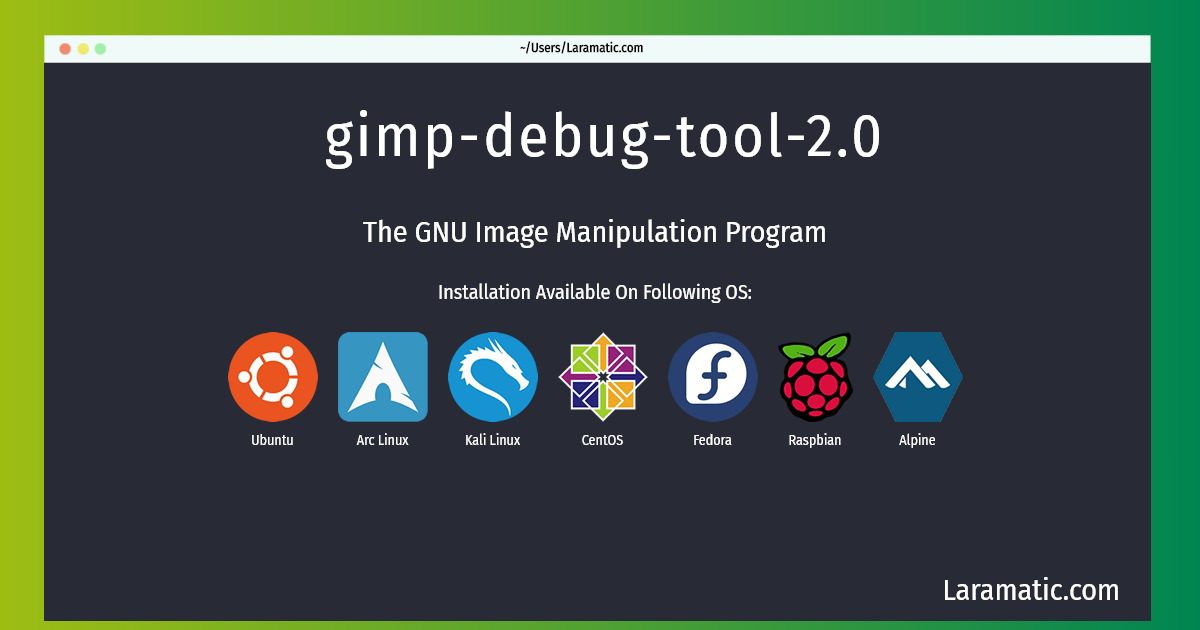 installing gimp on kali linux commands