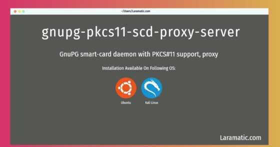 gnupg pkcs11 scd proxy server