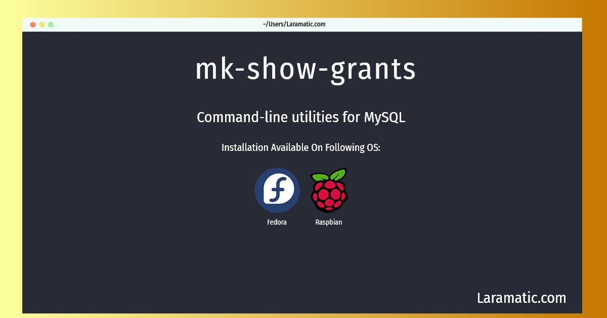mk show grants