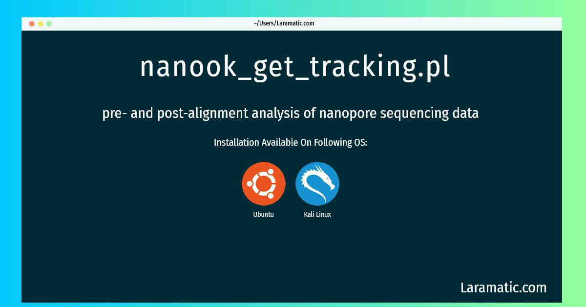 nanook get tracking pl