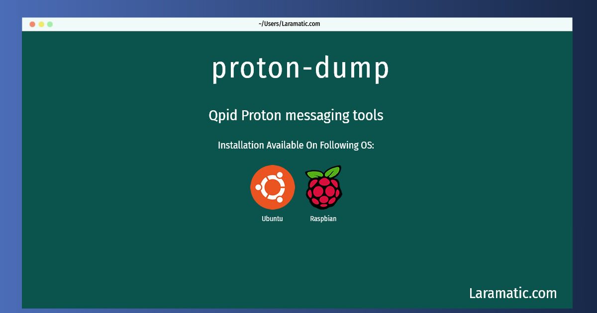 proton dump