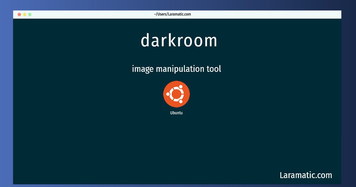 for mac instal Darkroom