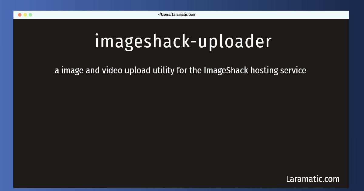 imageshack uploader