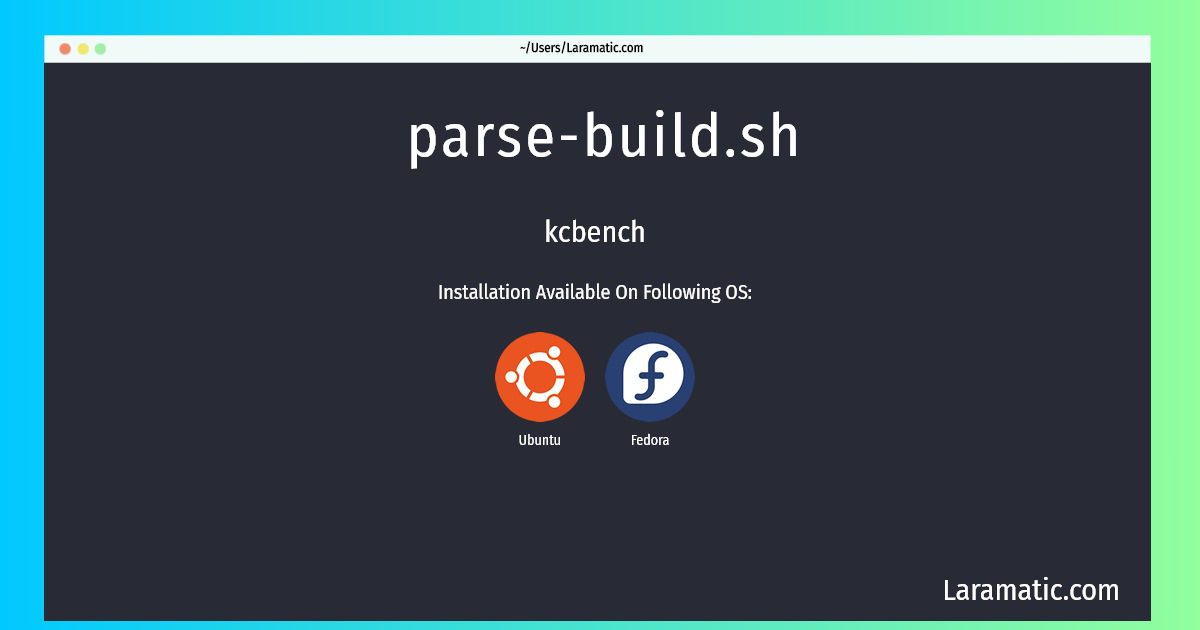 parse build sh