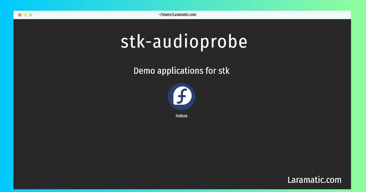 stk audioprobe