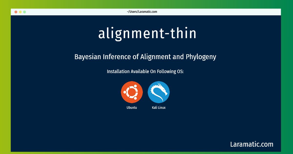 alignment thin