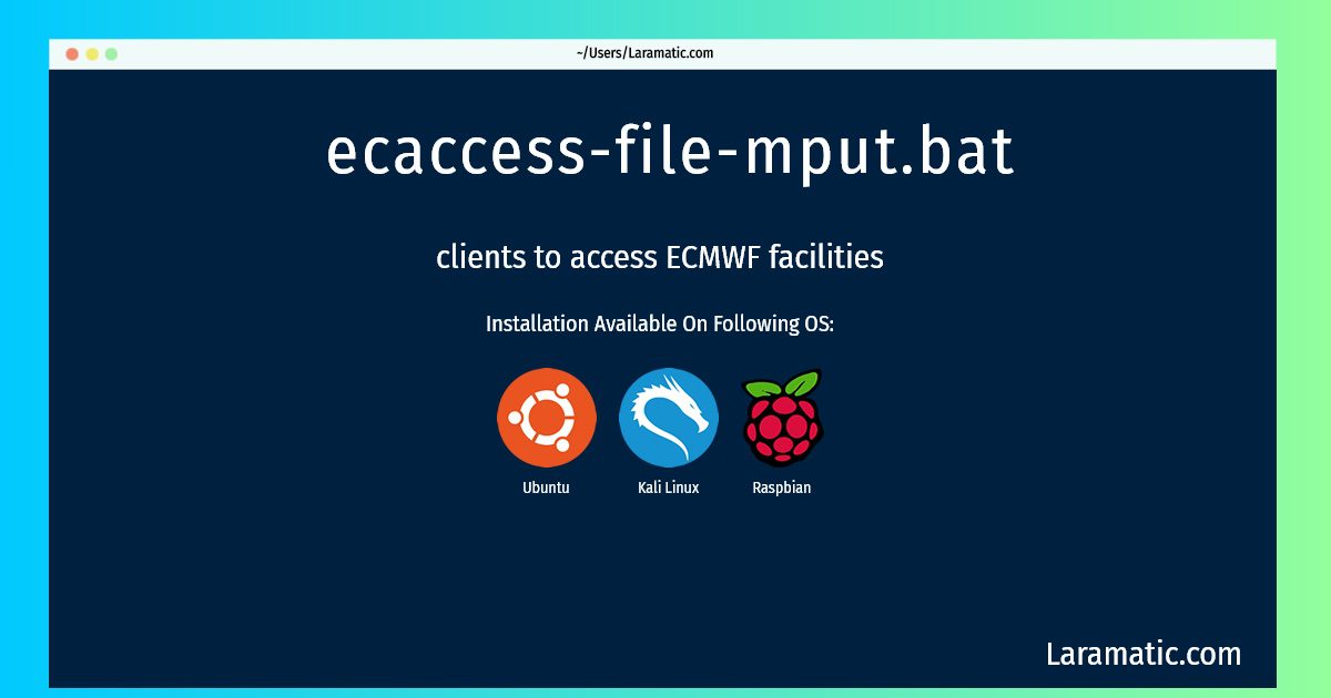 ecaccess file mput bat