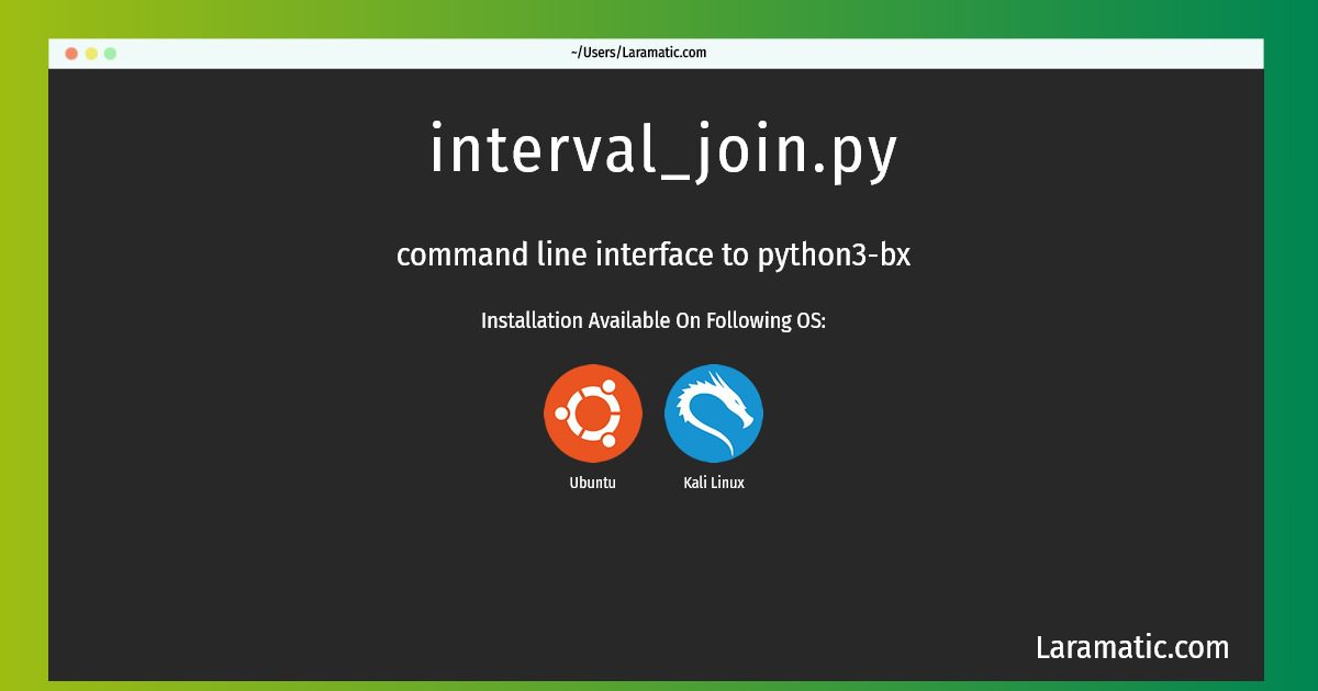 interval join py