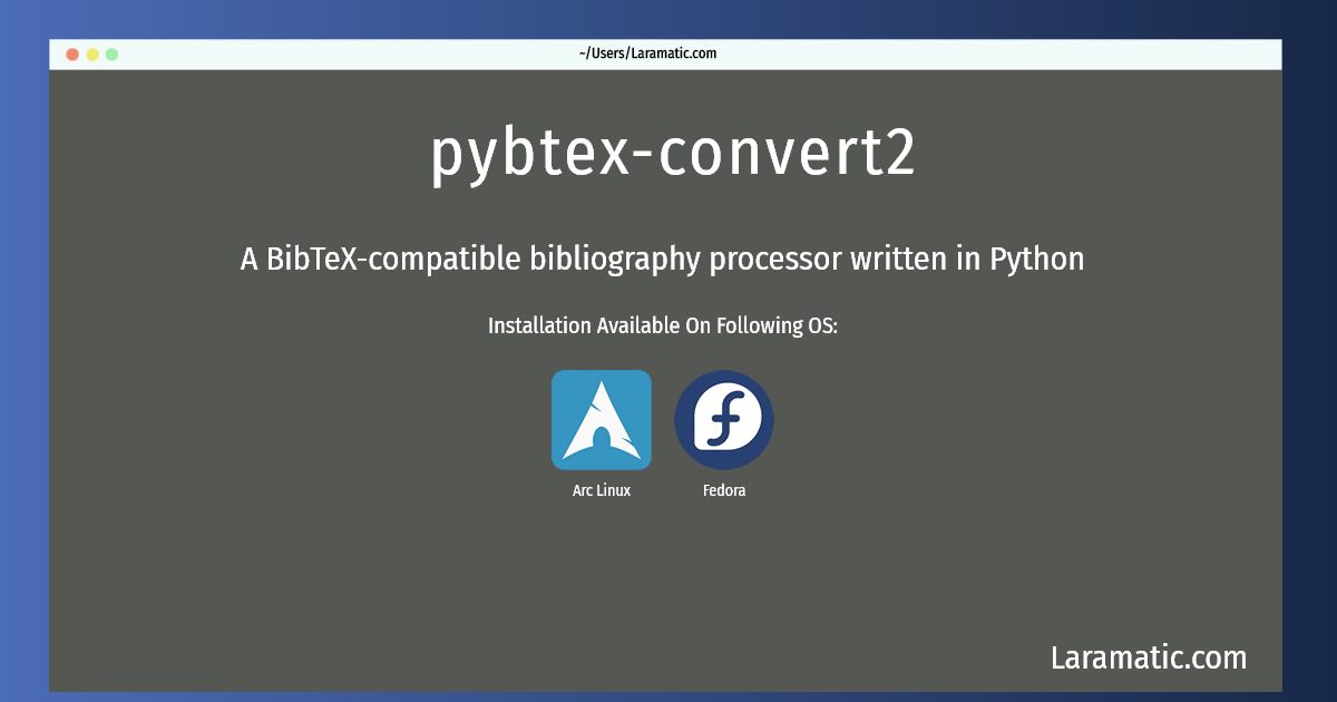 pybtex convert2