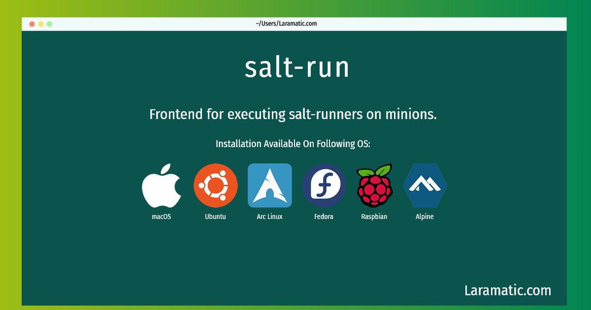 salt run