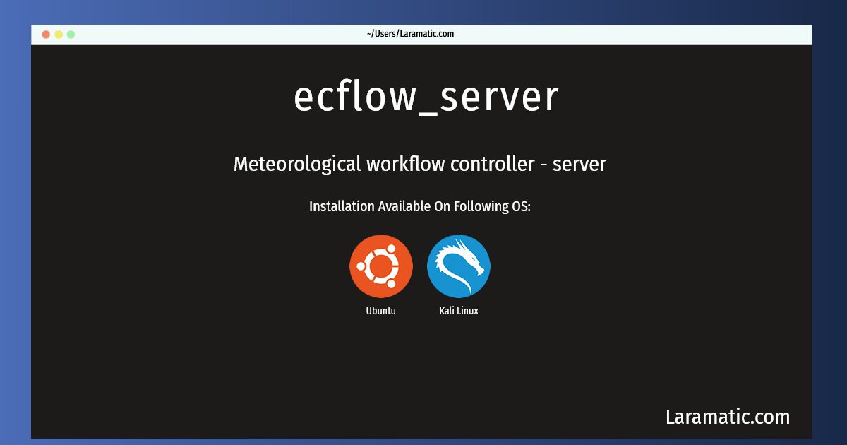 ecflow server