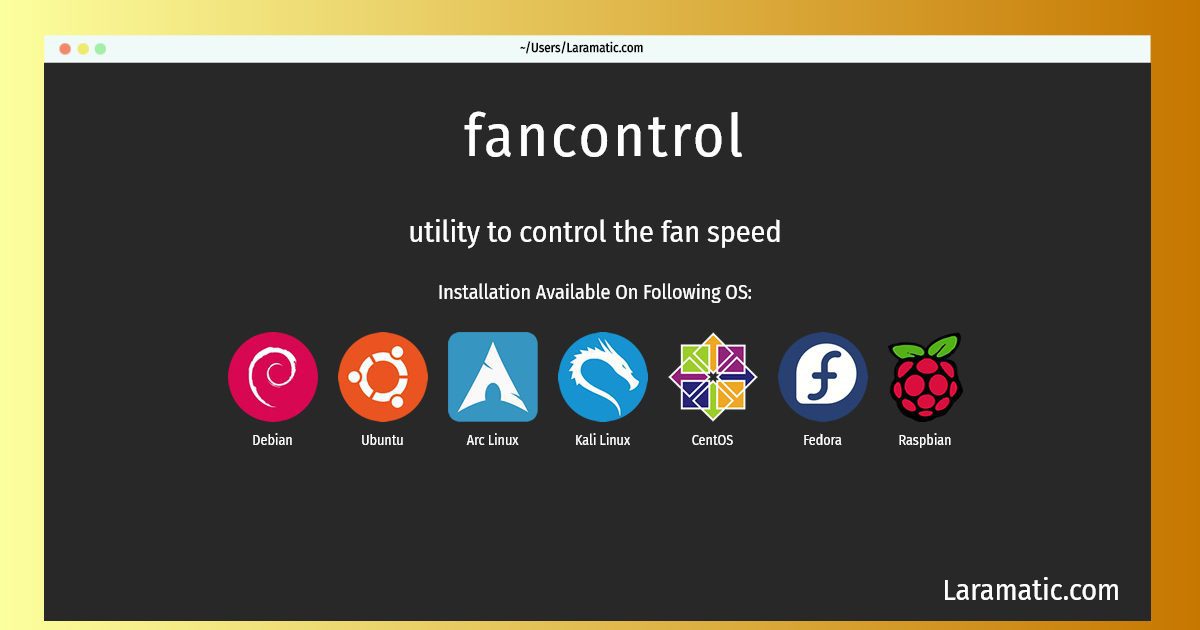 free for apple instal FanControl v171