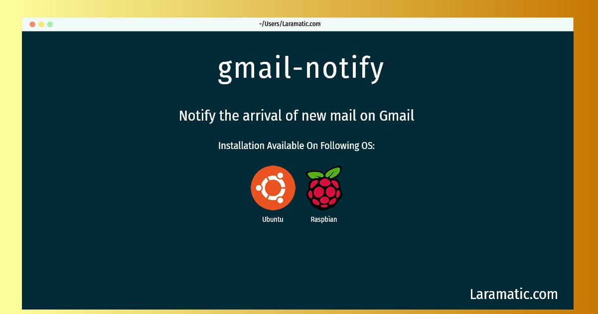 gmail notify
