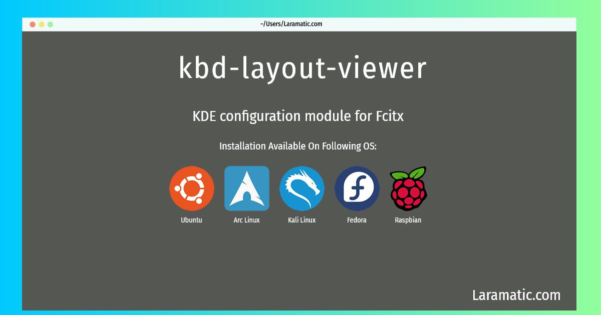 kbd layout viewer