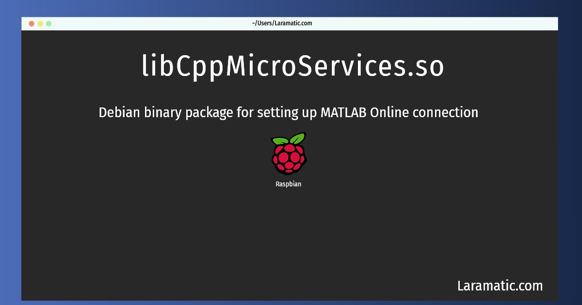 libcppmicroservices so