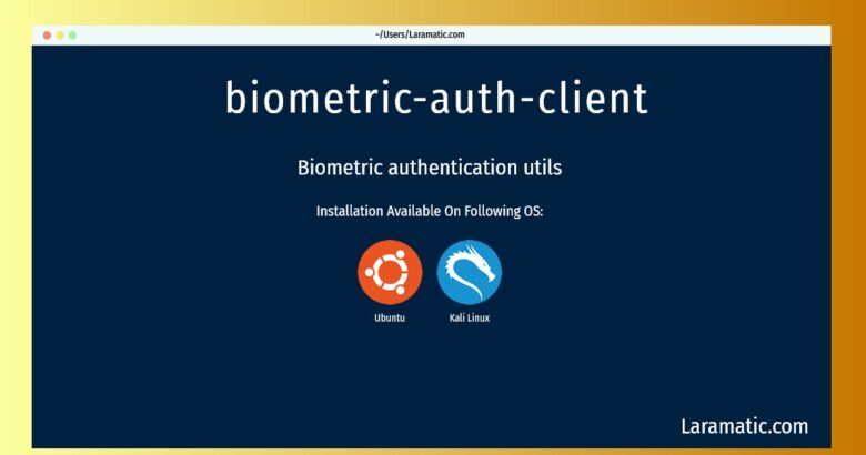 biometric auth client