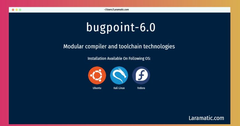 bugpoint 6 0
