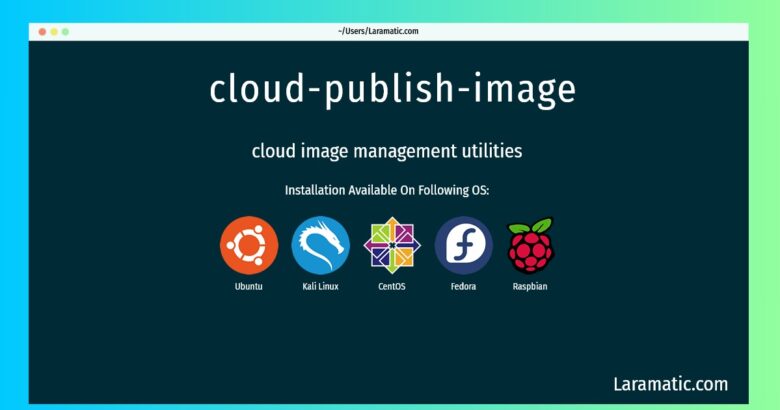 cloud publish image