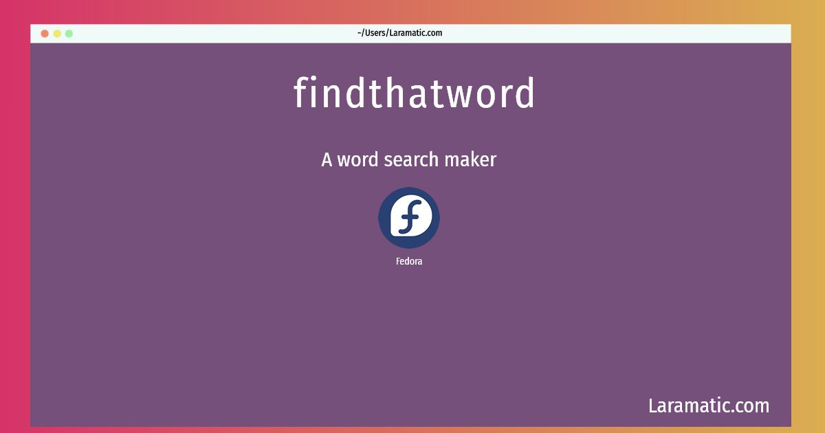 findthatword