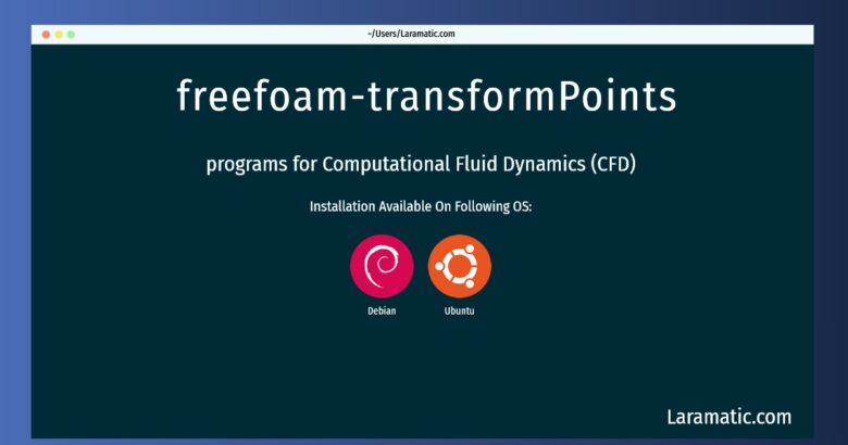 freefoam transformpoints