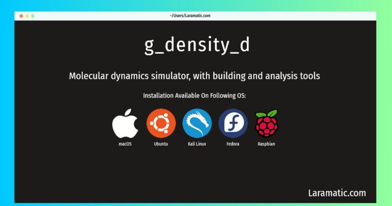 g density d