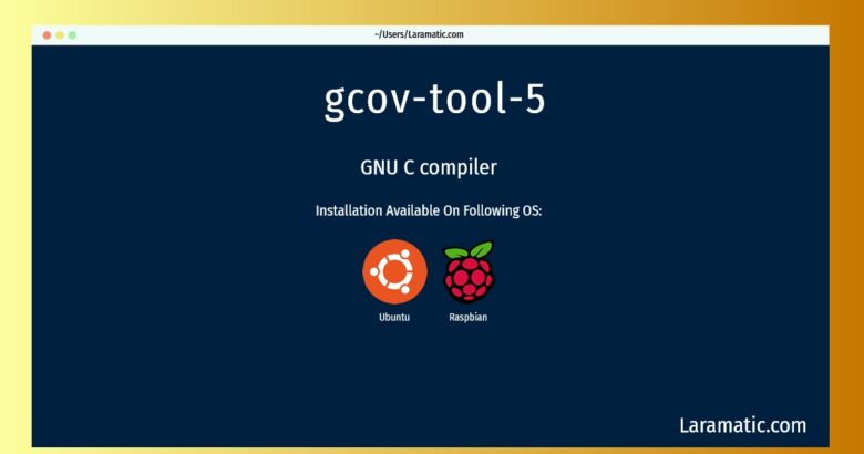 gcov tool 5