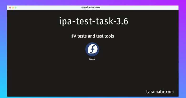 ipa test task 3 6