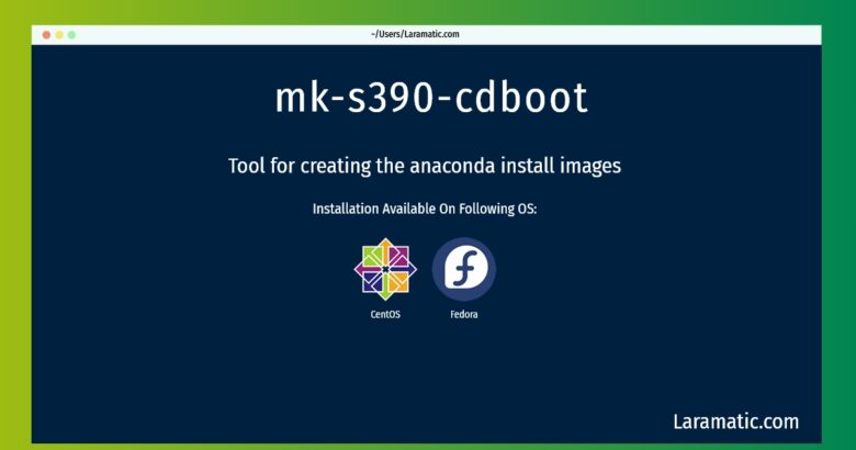 mk s390 cdboot