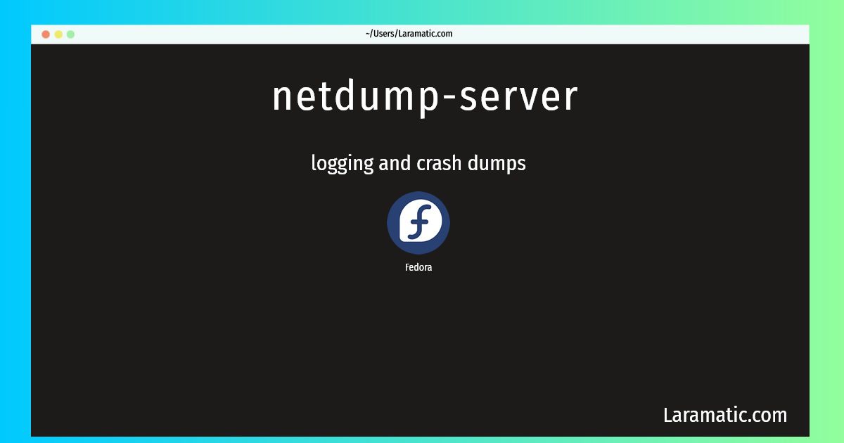netdump server