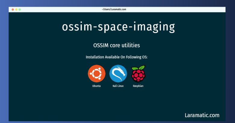 ossim space imaging