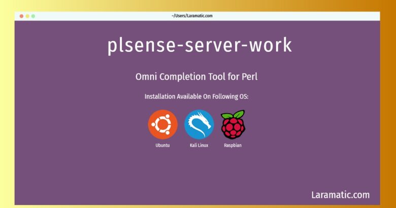 plsense server work