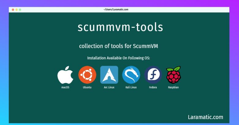 scummvm tools