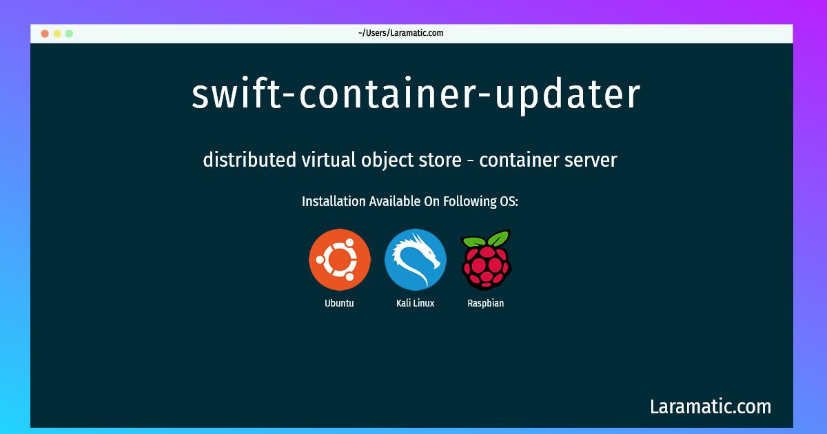 swift container updater