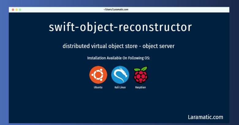 swift object reconstructor