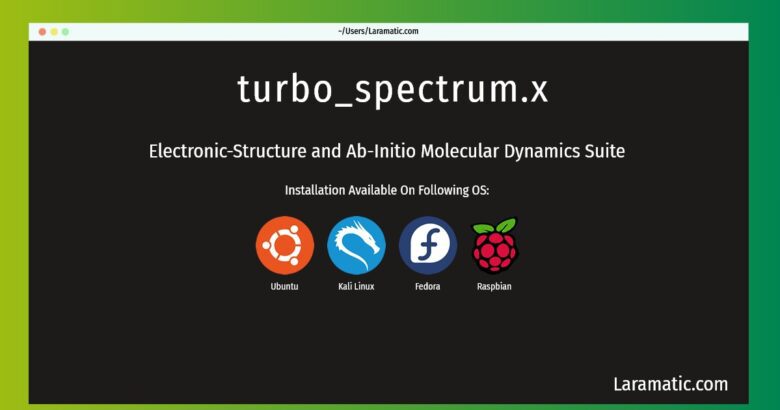turbo spectrum x