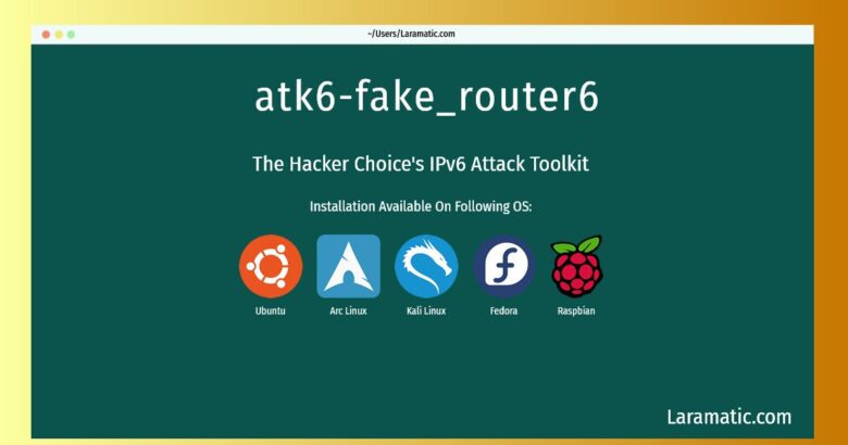 atk6 fake router6