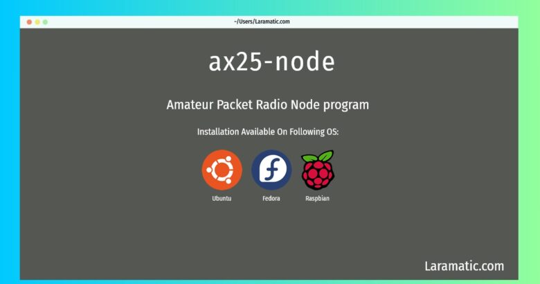 ax25 node