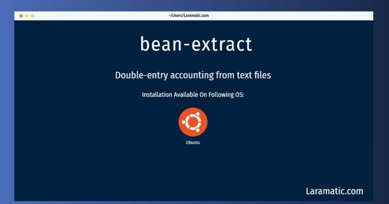 bean extract