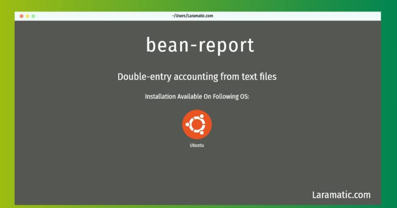 bean report