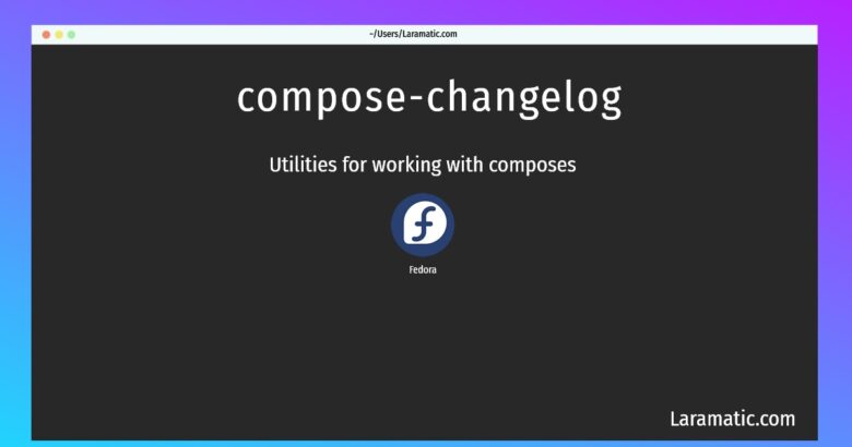 compose changelog