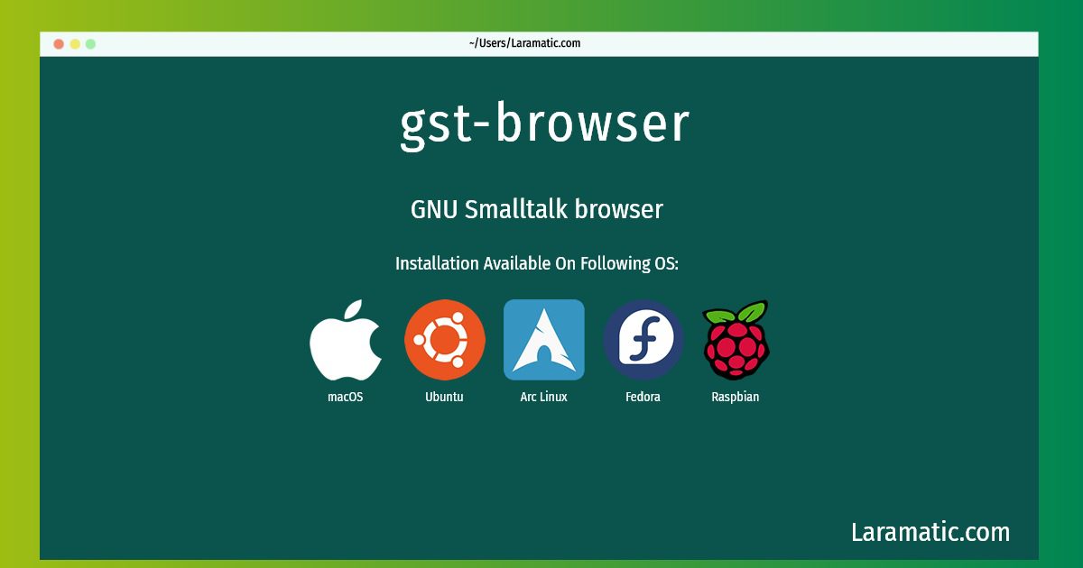 gst browser