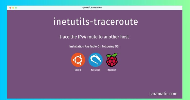 inetutils traceroute