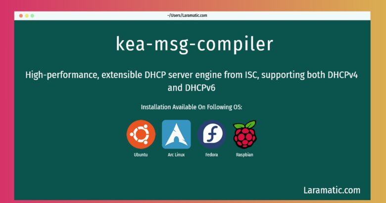 kea msg compiler