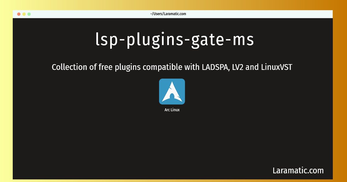 lsp plugins gate ms