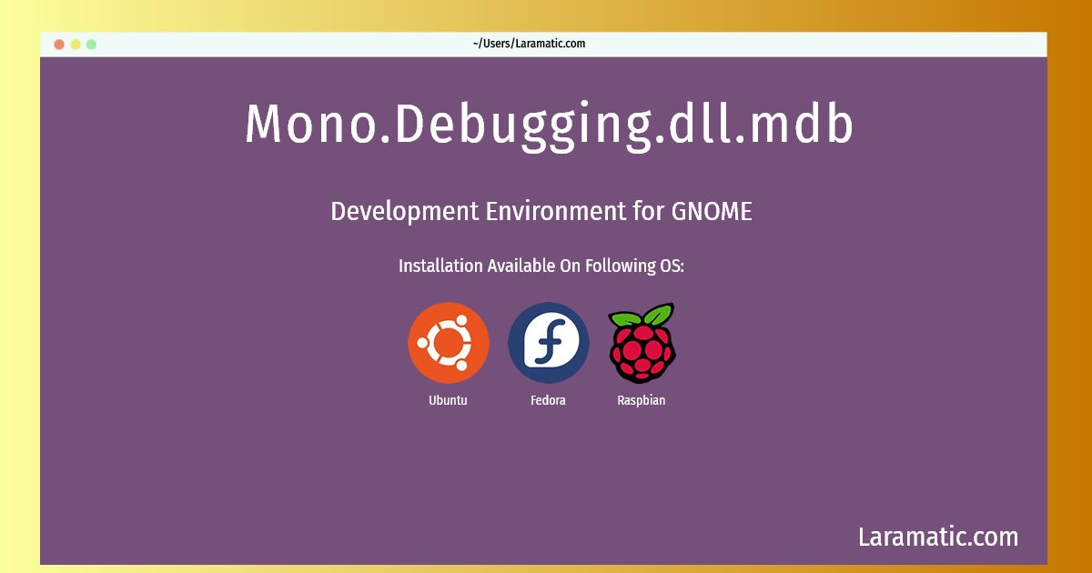 mono debugging dll mdb