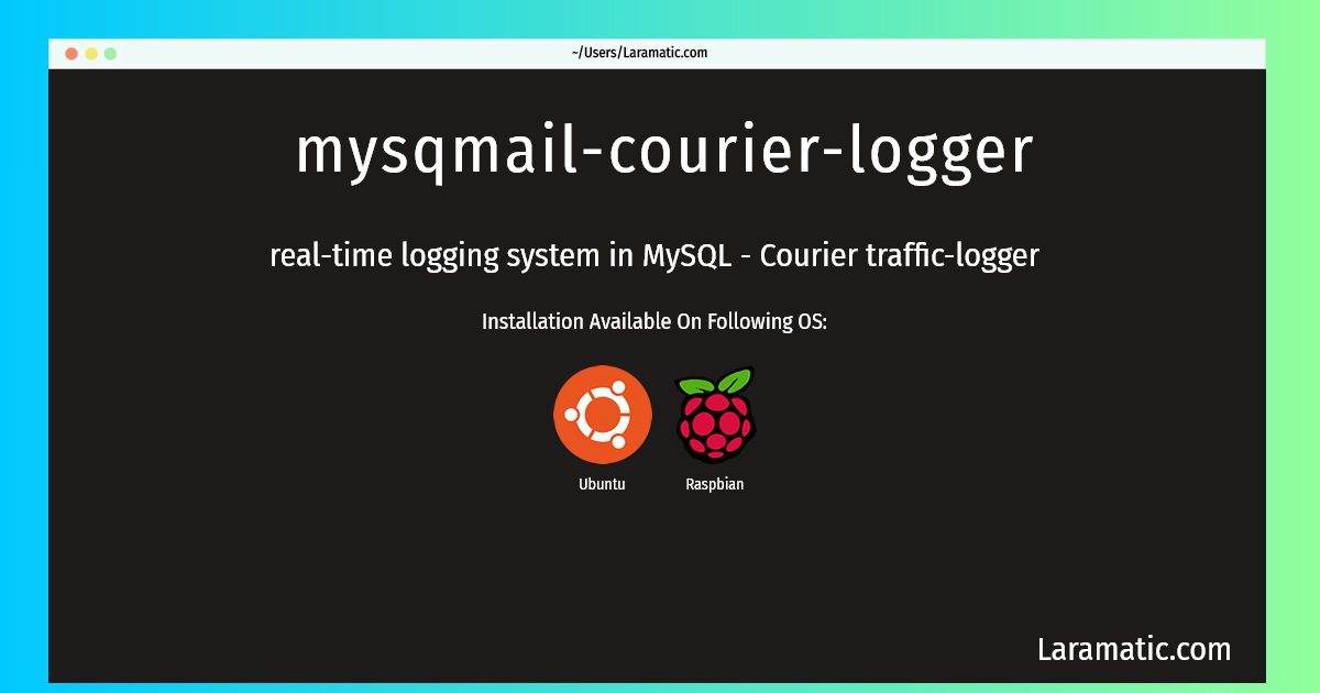 mysqmail courier logger