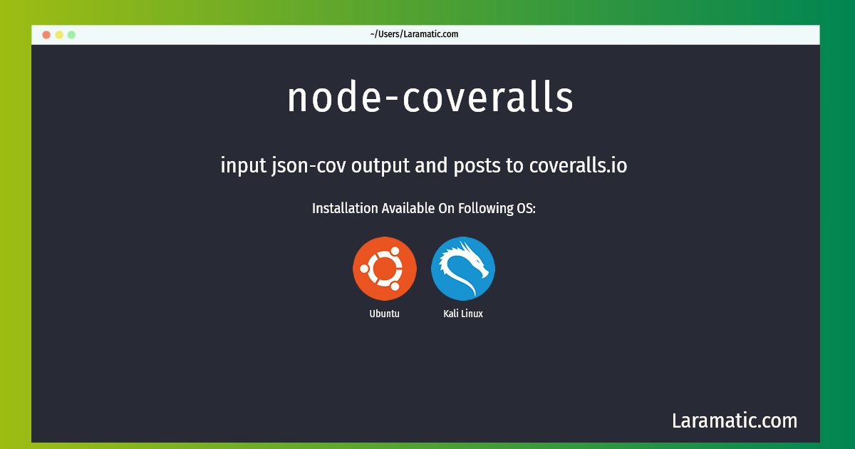 node coveralls
