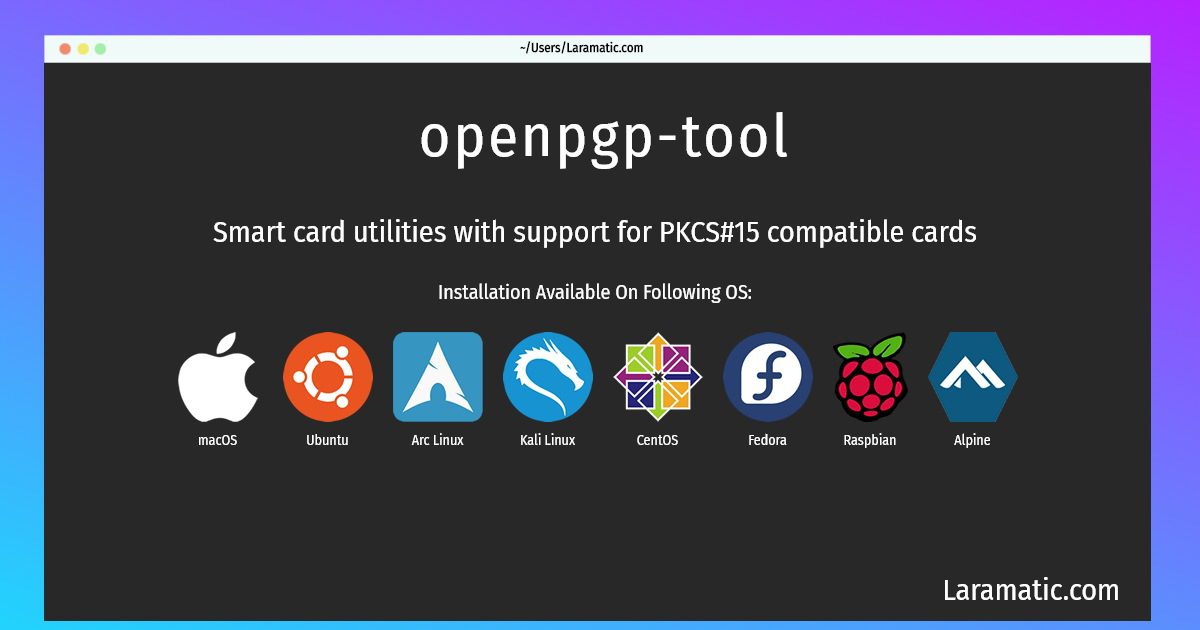 openpgp tool