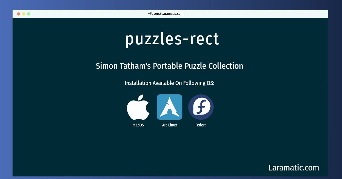 puzzles rect