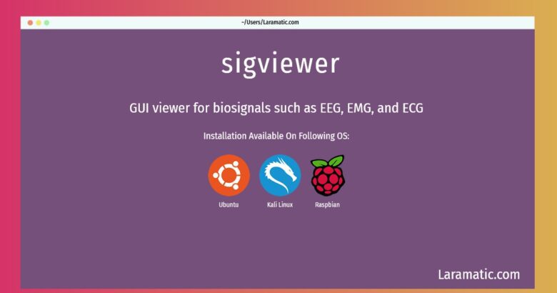 sigviewer